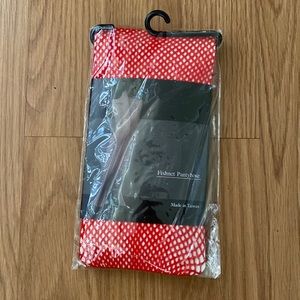 ❤️ Be Wicked Red Fishnet Tights NWT